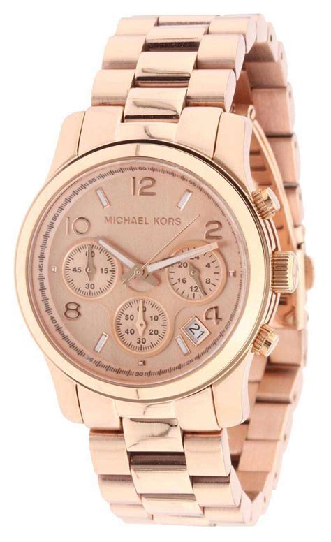 michael kors rose gold warch|rose gold mk watch women's.